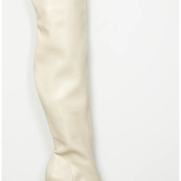 Oak+Fort Pointed Knee High Boots - Picture 2 of 5